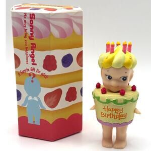 New Kewpie/Angel Mini Figure, Lemon Birthday Cake, Open Blind Box
